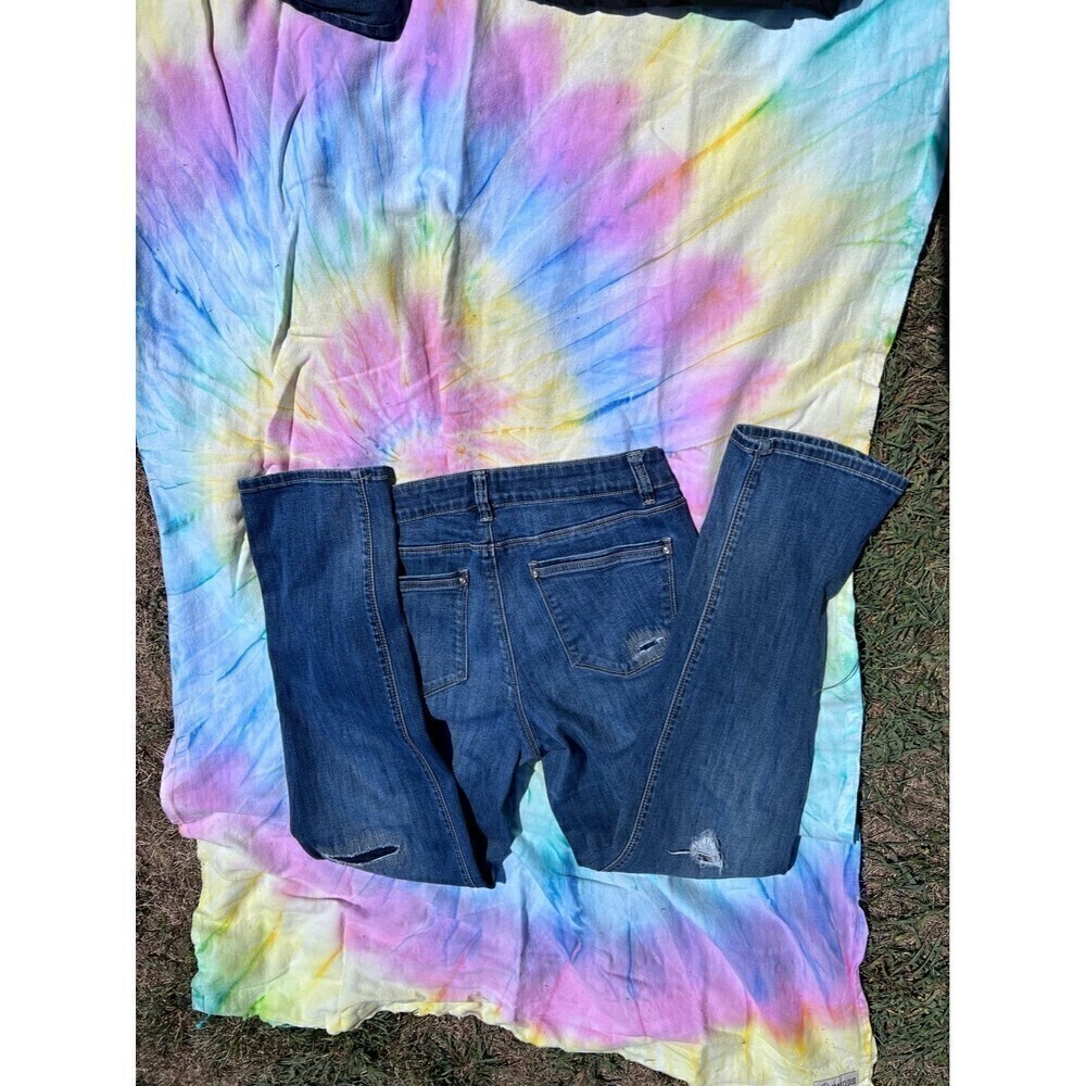 whitehouse BLACK MARKET straight crop Jeans sz 10 - Picture 4 of 6